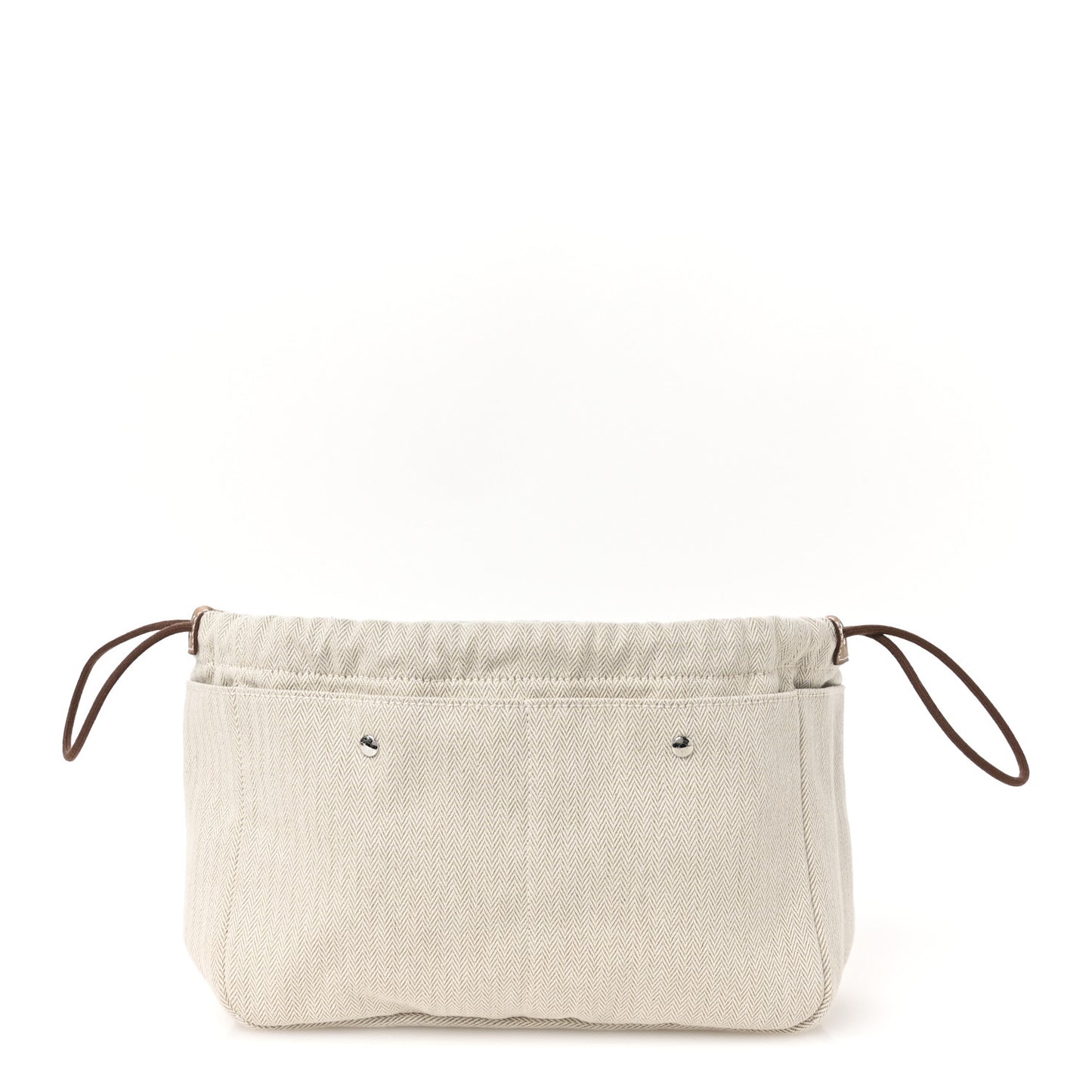 Canvas Barenia Fourbi 25 MM Pouch Naturel Fauve