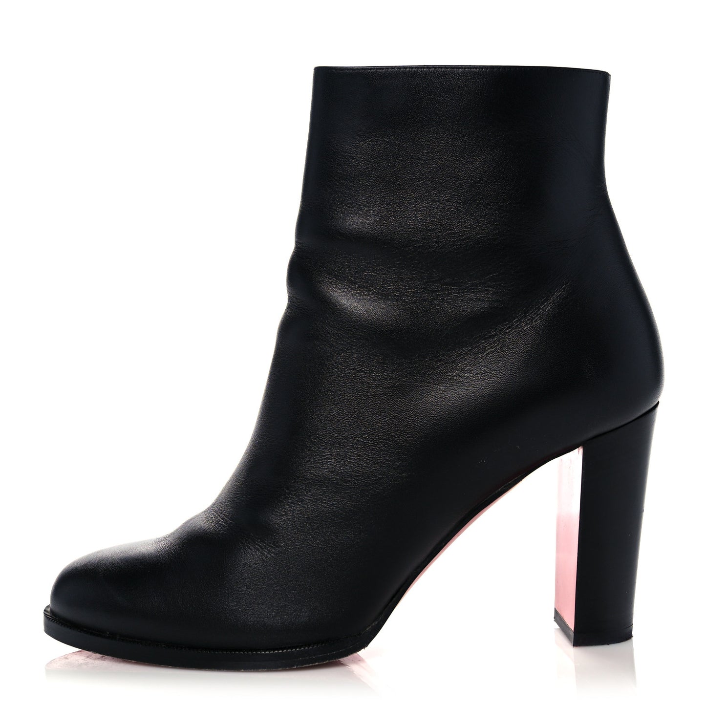 Calfskin Adox 85 Ankle Boots 39.5 Black