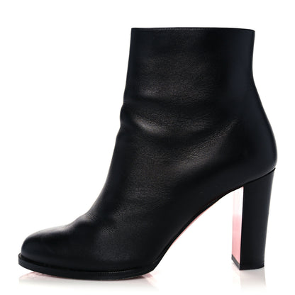 Christian Louboutin Calfskin Adox 85 Ankle Boots 39.5 Black 1 of 12