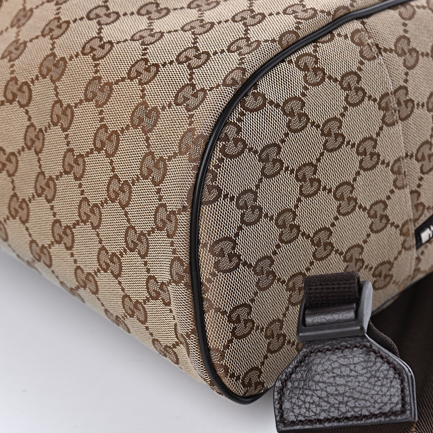Gucci Monogram Travel Backpack Dark Brown 9 of 10