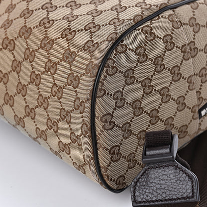 Gucci Monogram Travel Backpack Dark Brown 9 of 10