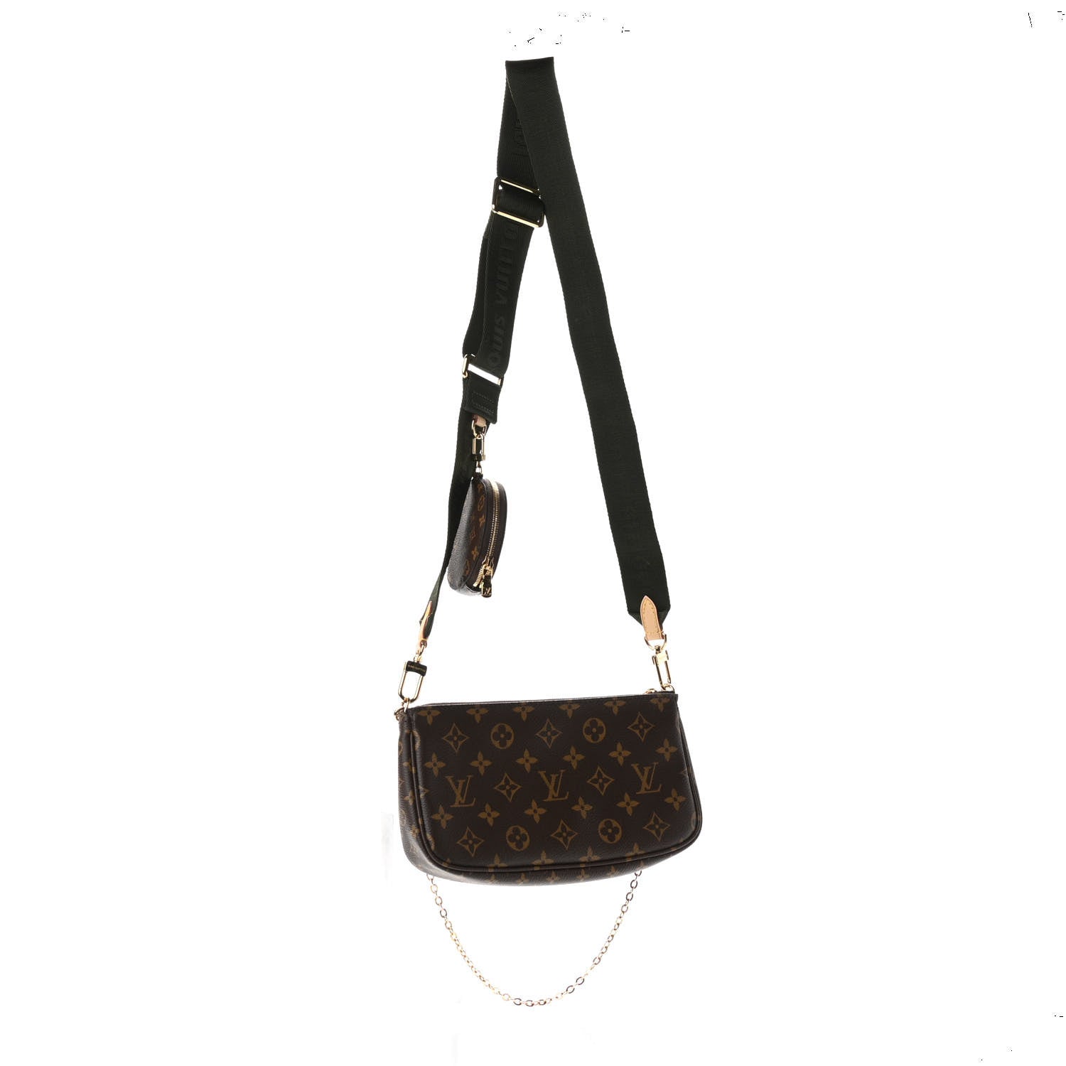 Louis Vuitton Monogram Multi Pochette Accessories Kaki 3 of 9