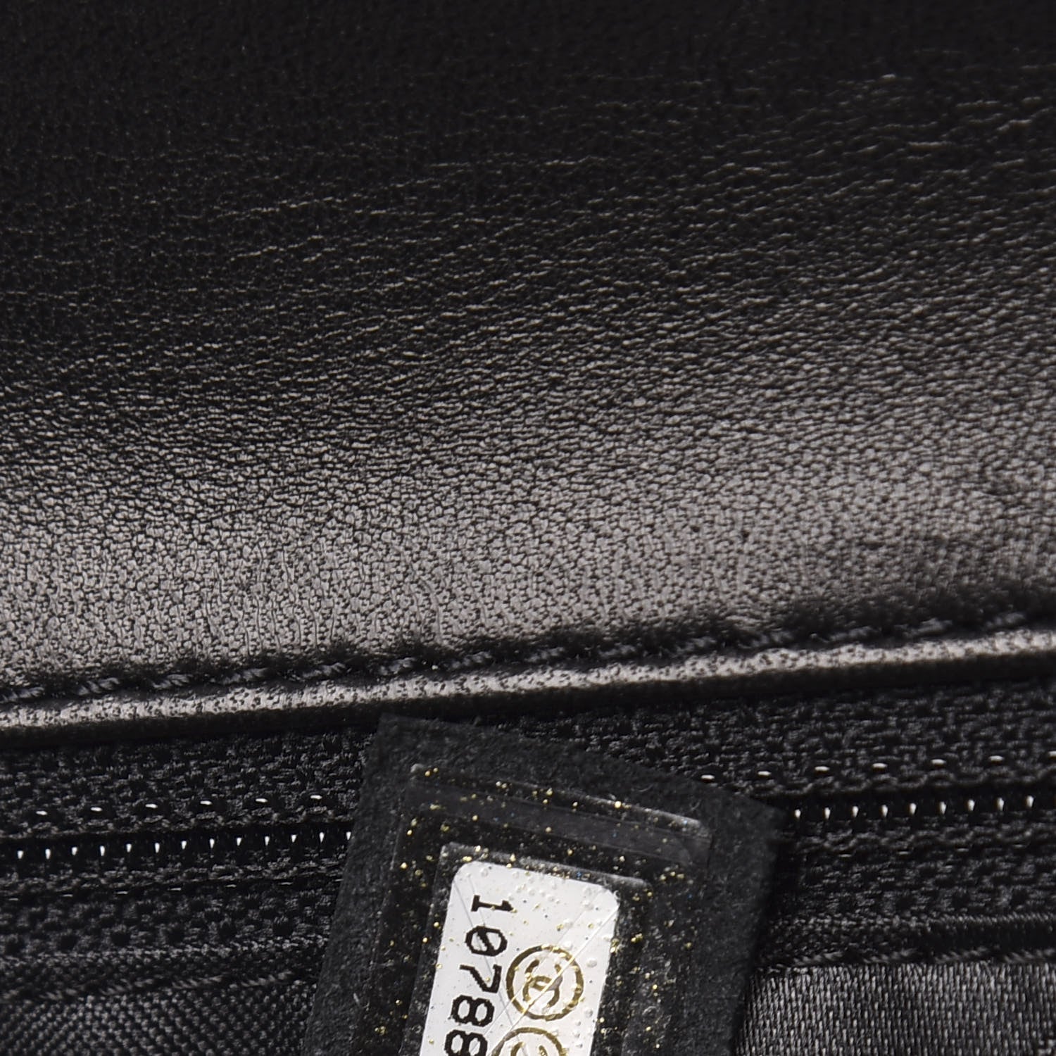 Chanel Lambskin Vertical Quilted Medium Single Flap Black 7 of 14