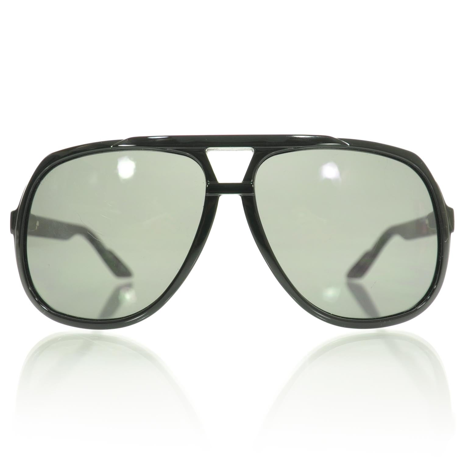 Gucci Aviator Sunglasses 1622S Black 3 of 8