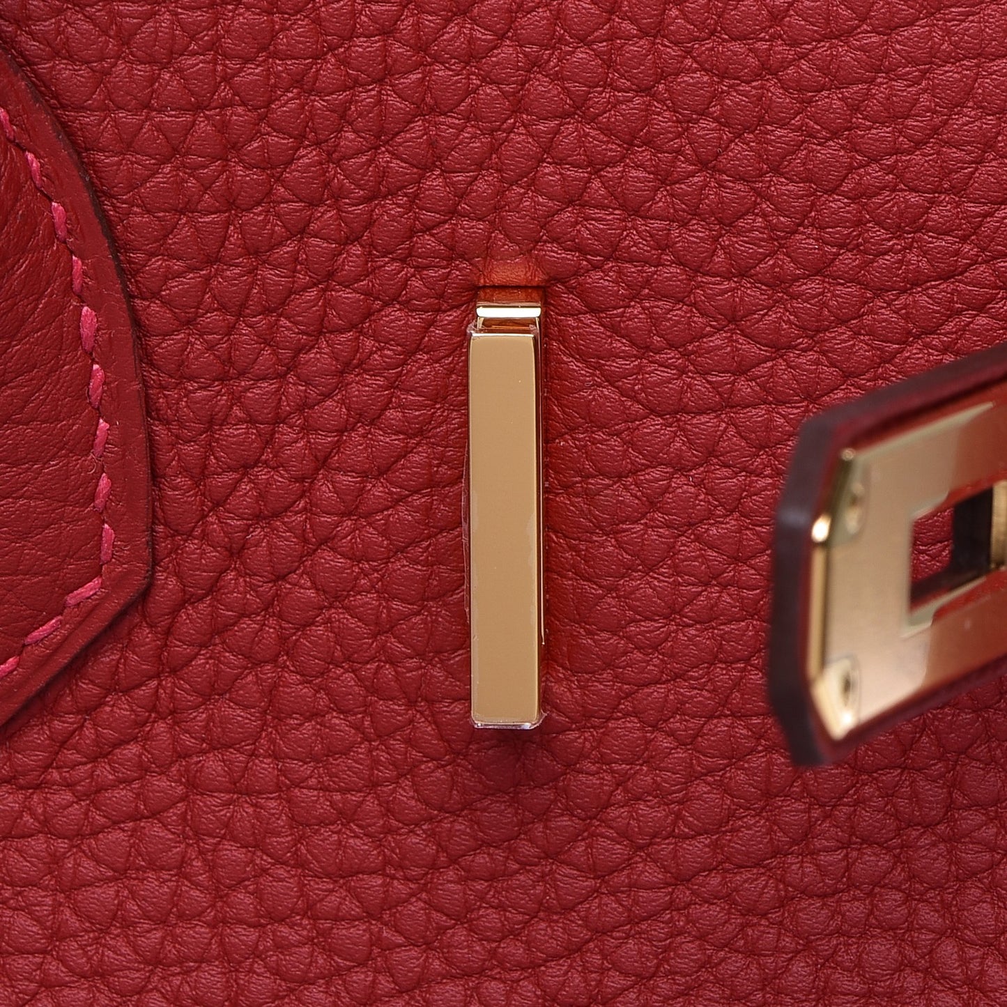 Togo Birkin 30 Rouge Garance