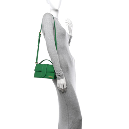Jacquemus Smooth Calfskin Le Grand Bambino Green 2 of 12
