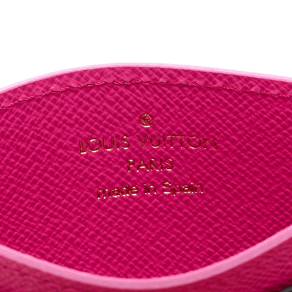 Louis Vuitton Monogram 2022 Christmas Animation Seoul Cardholder Fuchsia 6 of 6