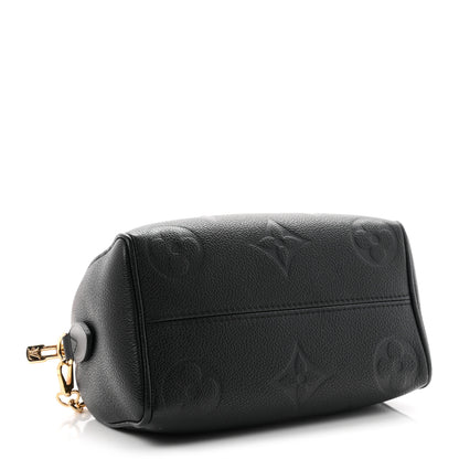 Louis Vuitton Empreinte Monogram Giant Speedy Bandouliere 20 Black 4 of 10