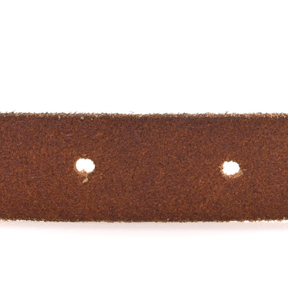 Gucci Faded Calfskin Double G 20mm Belt 80 32 Cuir 4 of 5