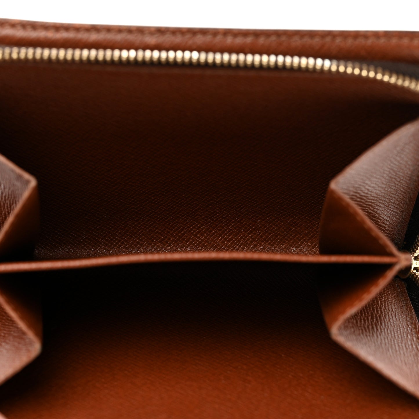 Monogram Zipped Papers Wallet