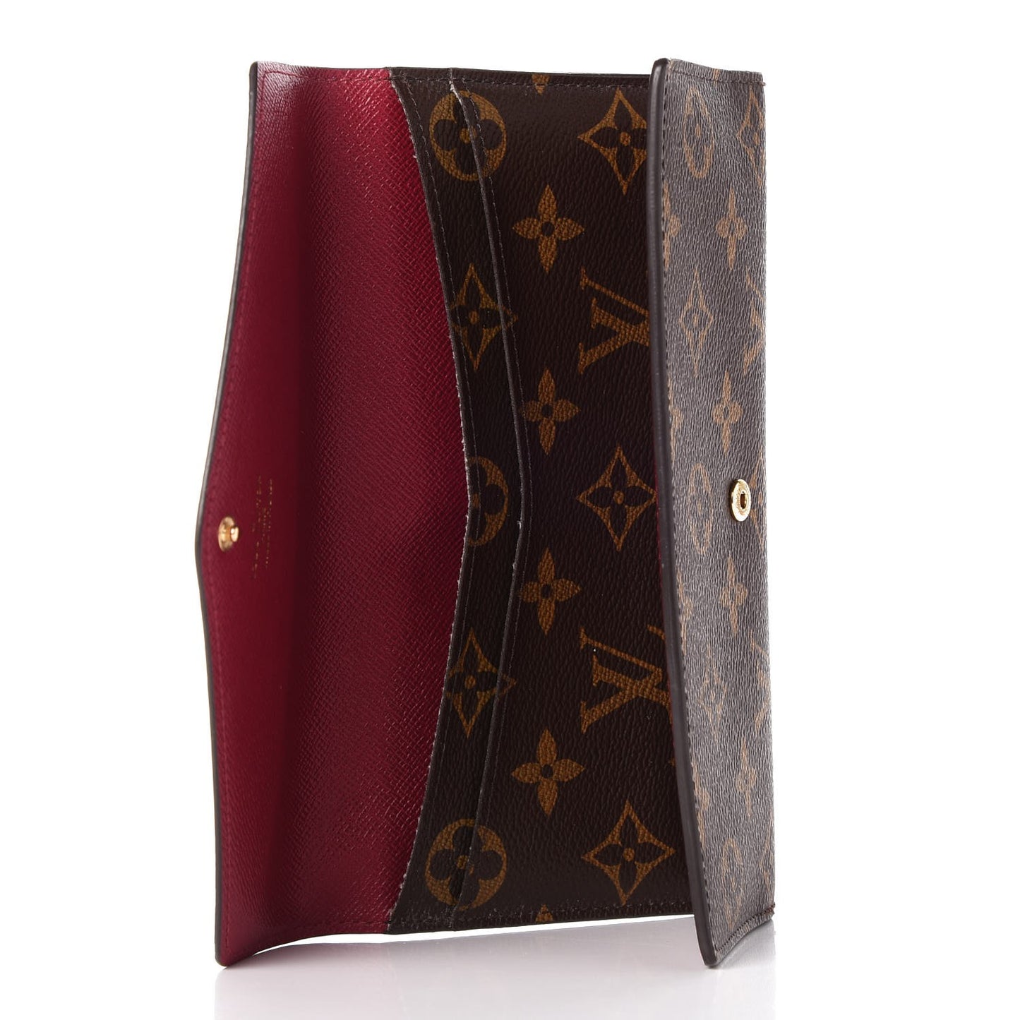 Monogram Josephine Wallet Fuchsia