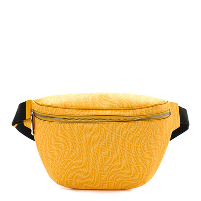 Fendi X SARAH COLEMAN Glazed Fabric Vitello Grace Light Micro FF Vertigo Belt Bag Mimosa 1 of 10
