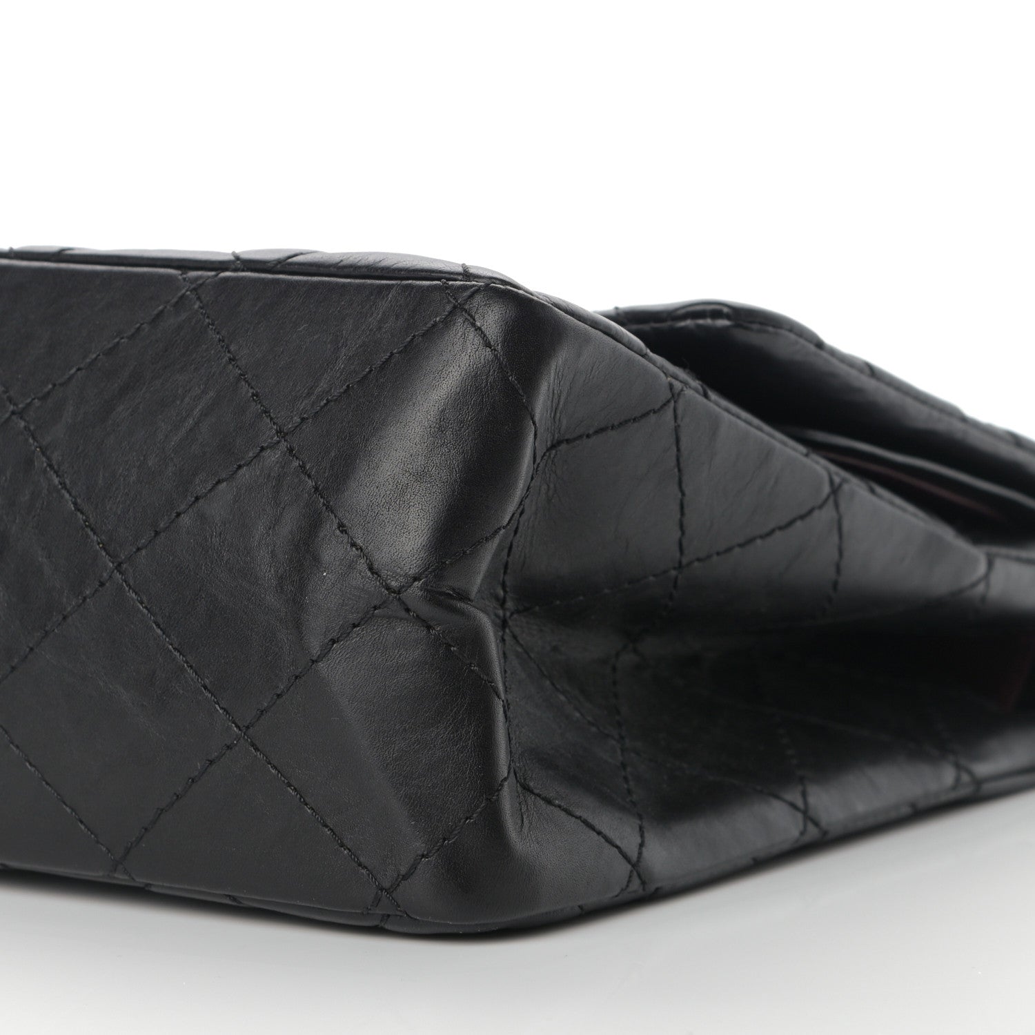 Chanel Aged Calfskin Quilted 2.55 Reissue 227 Flap Black 9 of 10