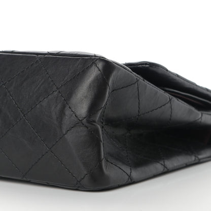 Chanel Aged Calfskin Quilted 2.55 Reissue 227 Flap Black 9 of 10