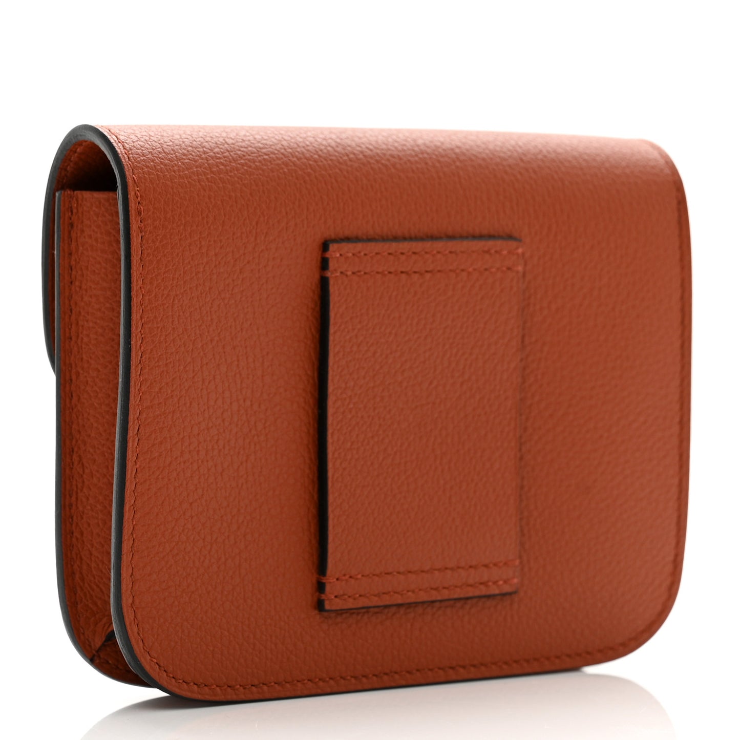 Evercolor Bi-Color Constance Slim Wallet Terre Battue Capucine