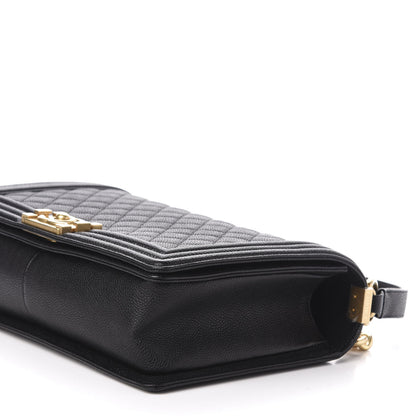 Chanel Caviar Quilted New Medium Boy Flap Black 9 of 11