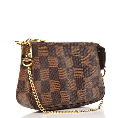 Louis Vuitton Damier Ebene Mini Pochette Accessories 3 of 8