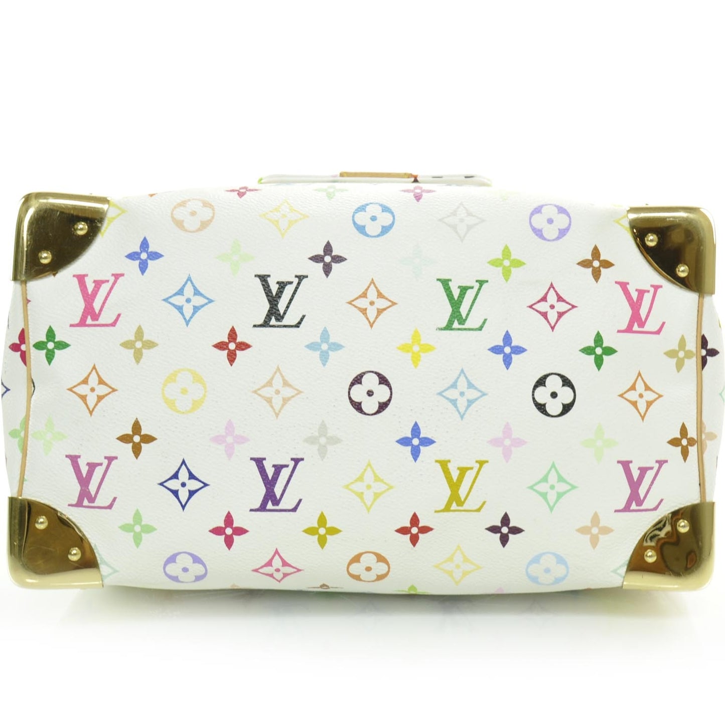 Monogram Multicolor Speedy 30 White