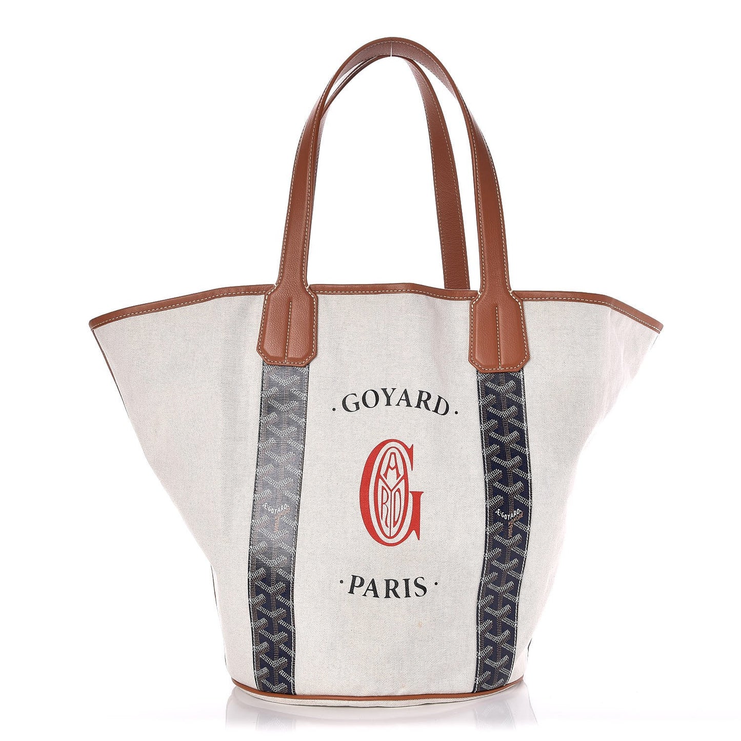 Goyardine Reversible Belharra Navy Gold