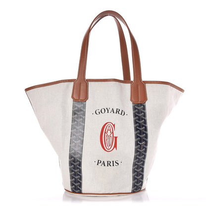 Goyard Goyardine Reversible Belharra Navy Gold 8 of 10