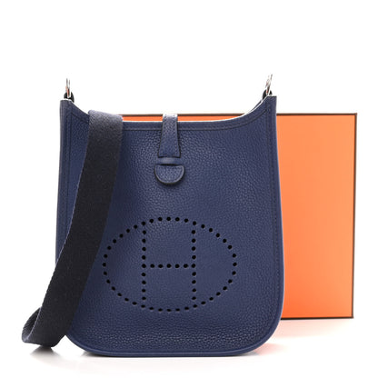 Hermes Taurillon Maurice Amazone Evelyne TPM Bleu Saphir Blue Indigo 11 of 11