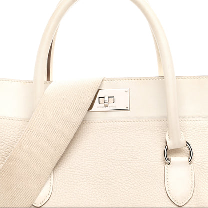 Hermes Taurillon Clemence Swift Toolbox 26 Beton 8 of 11