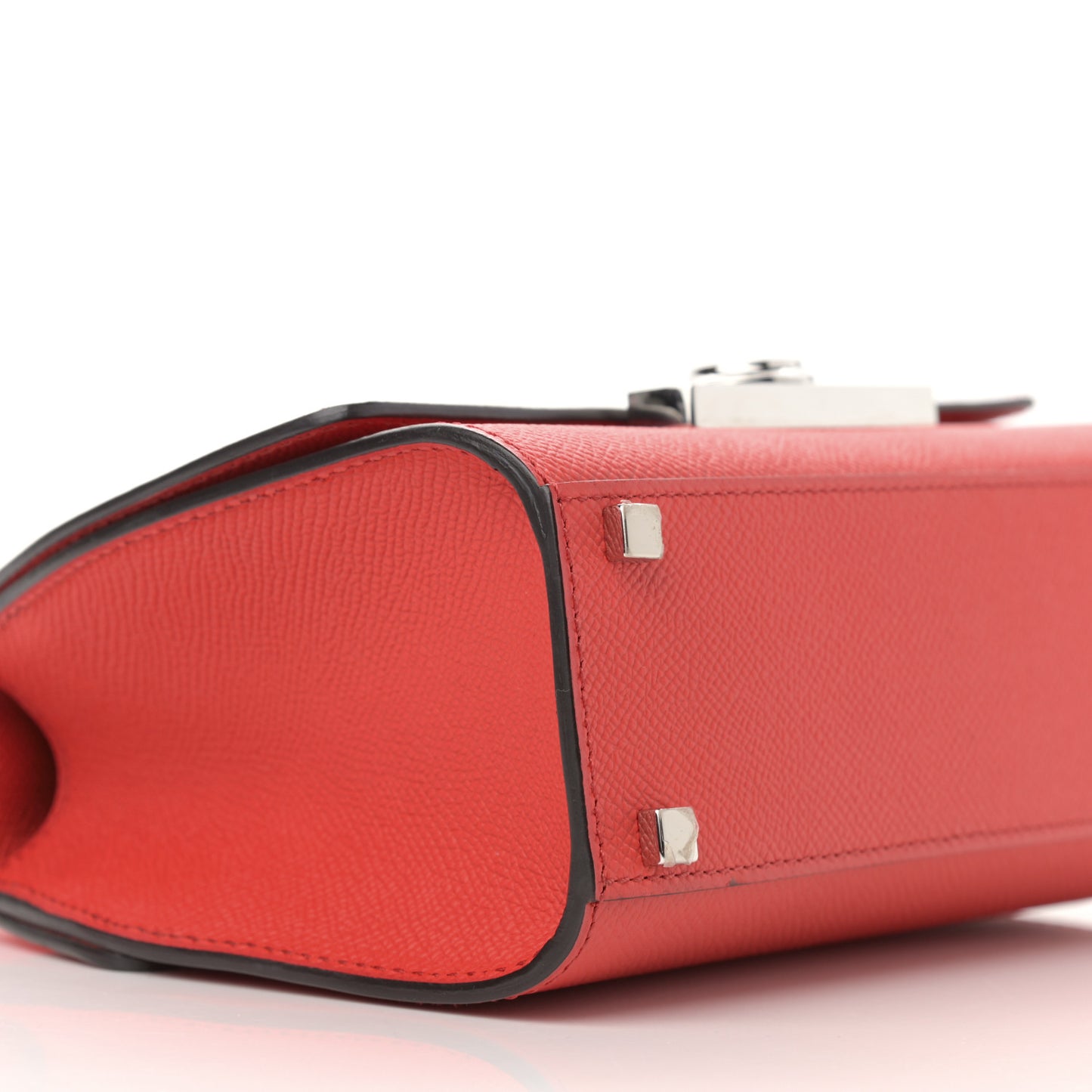 Carat Calfskin Rejane BB Coral