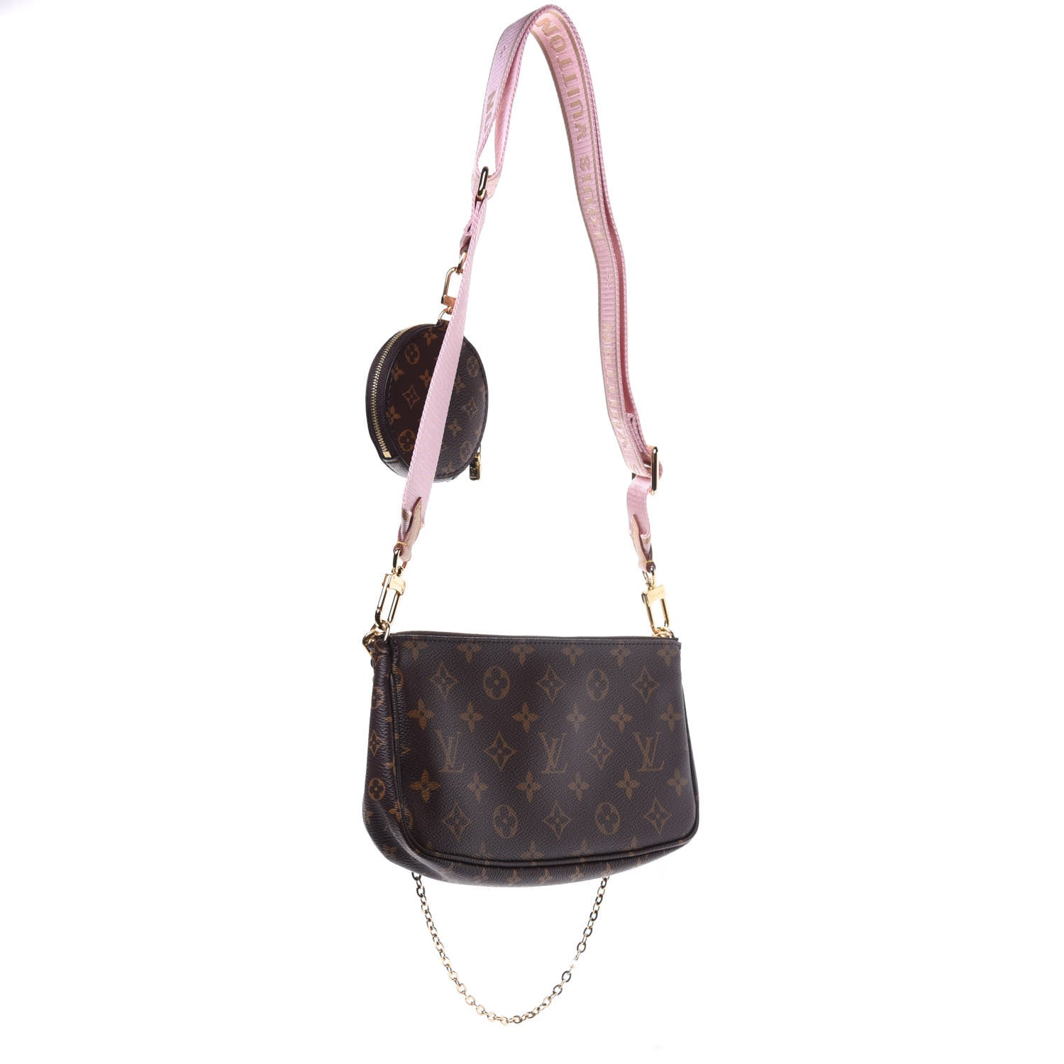 Louis Vuitton Monogram Multi Pochette Accessories Rose Clair 3 of 18