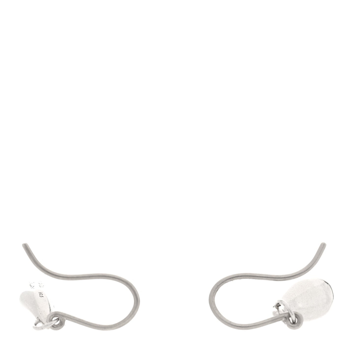 Sterling Silver Elsa Peretti Teardrop Earrings