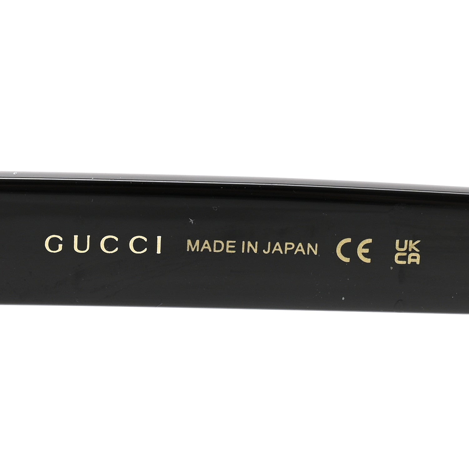 Gucci Acetate Square Frame Sunglasses GG0034SAN Black 5 of 8