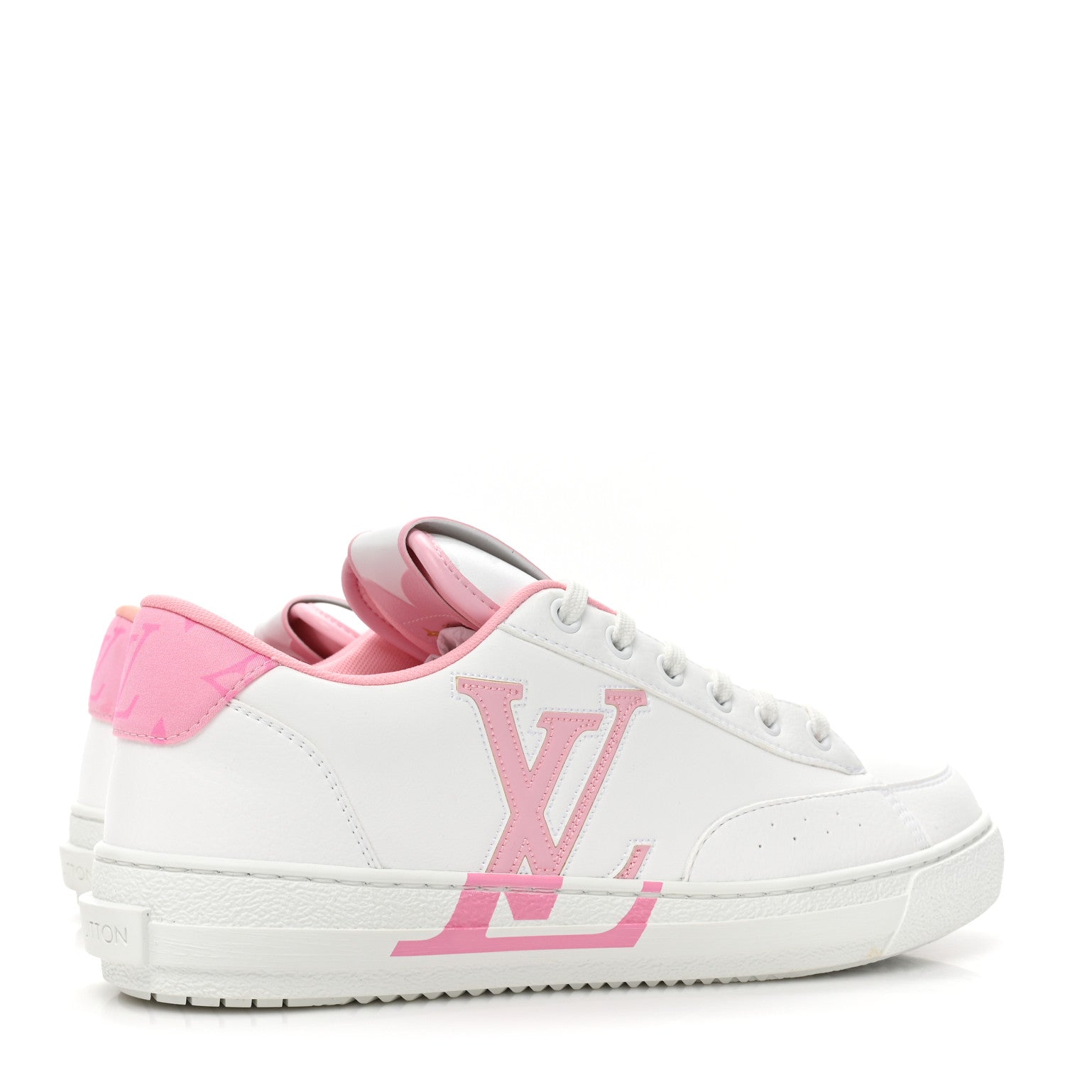 Louis Vuitton Calfskin Charlie Sneaker 39 White Rose Clair 4 of 10