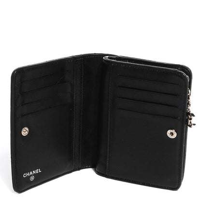 Chanel Lambskin Quilted Compact Wallet 5 of 8