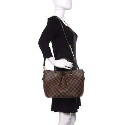 Louis Vuitton Damier Ebene Siena MM 2 of 10
