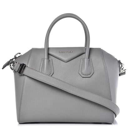 Givenchy Sugar Goatskin Small Antigona Pearl Grey 1 of 11