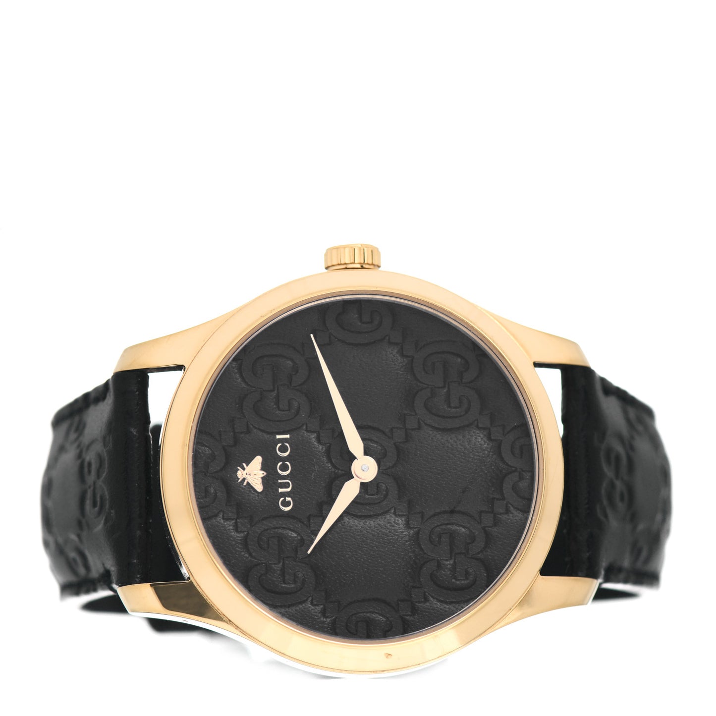 Stainless Steel Calfskin 27mm G-Timeless Quartz Watch Black