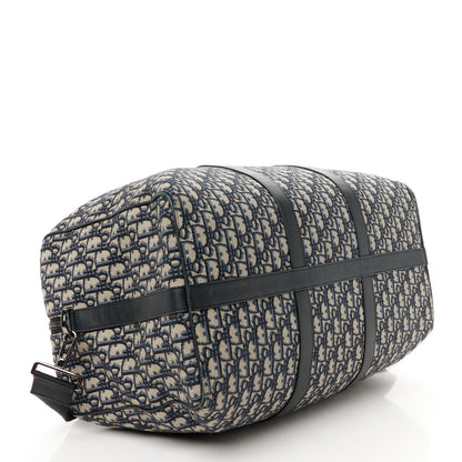Christian Dior Oblique Duffle Navy Blue 3 of 10