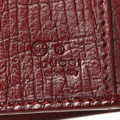 Gucci Calfskin Studded Soho Continental Wallet Red 7 of 12