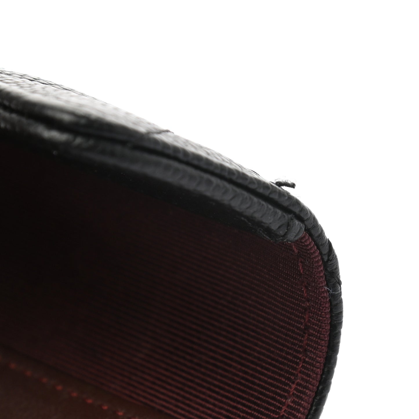 Caviar Quilted Classic 4 Key Holder Wallet Black