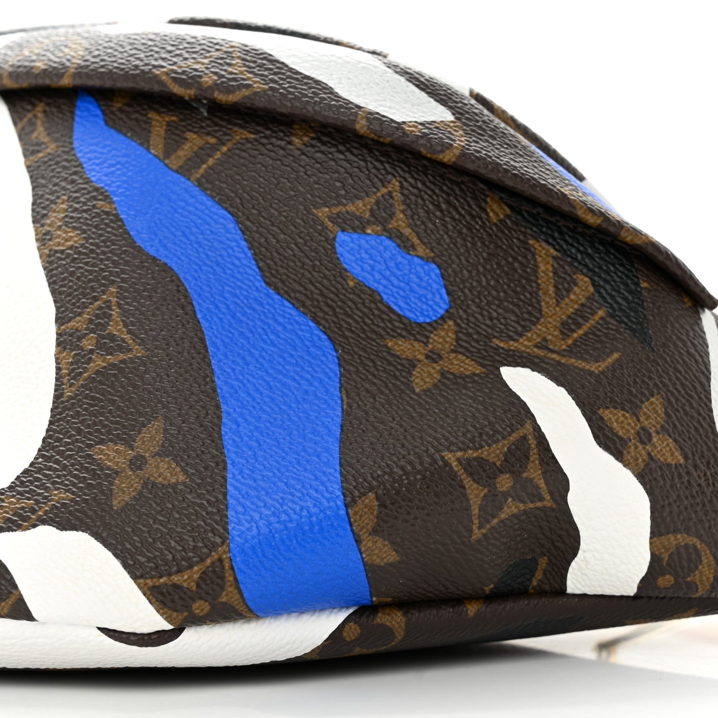 x LoL Monogram Bumbag Blue Silver