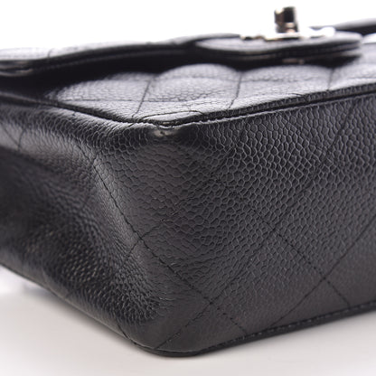 Chanel Caviar Quilted Mini Square Flap Black 11 of 12