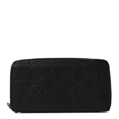 Louis Vuitton Empreinte Zippy Wallet Black 1 of 9
