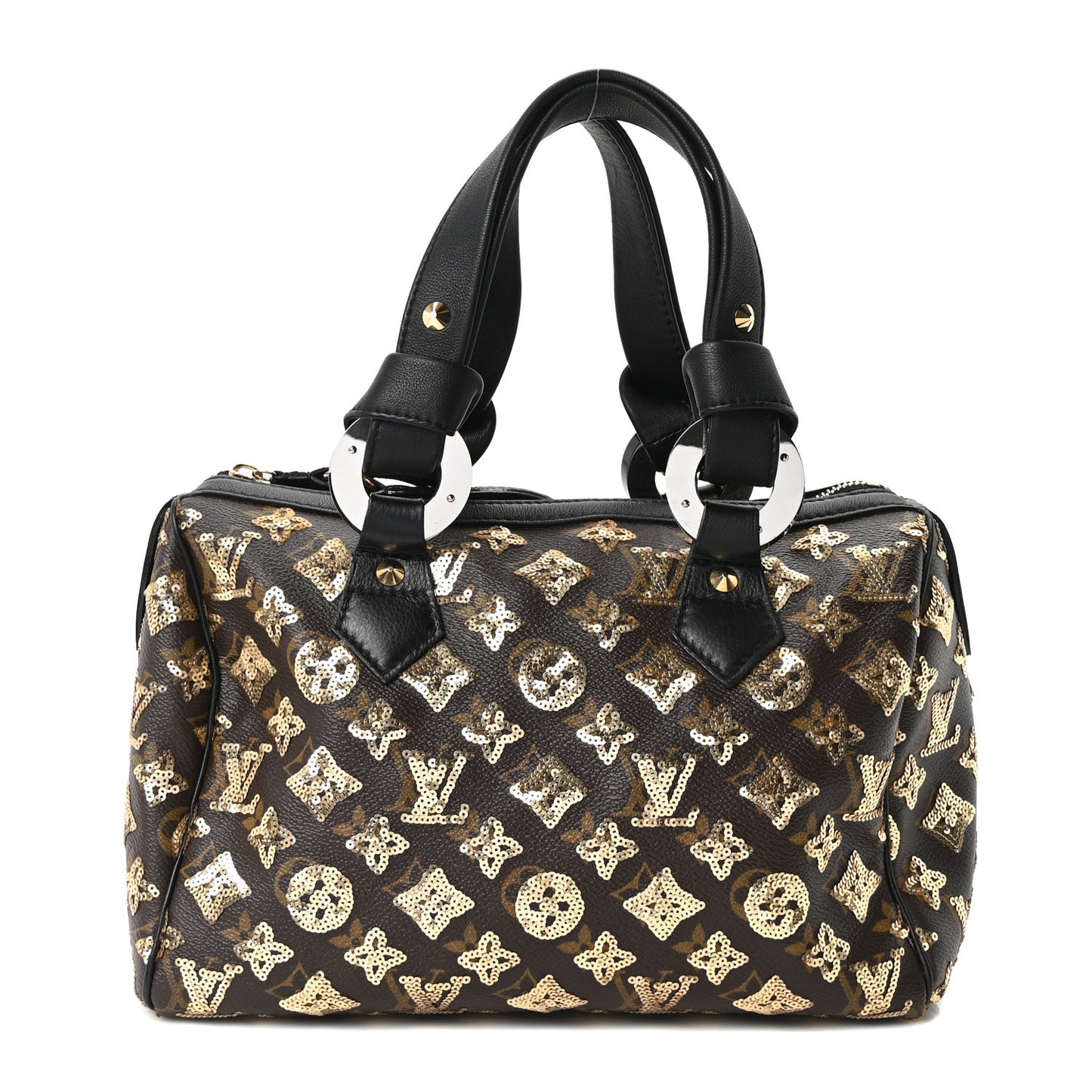 Monogram Sequins Eclipse Speedy 28 Gold