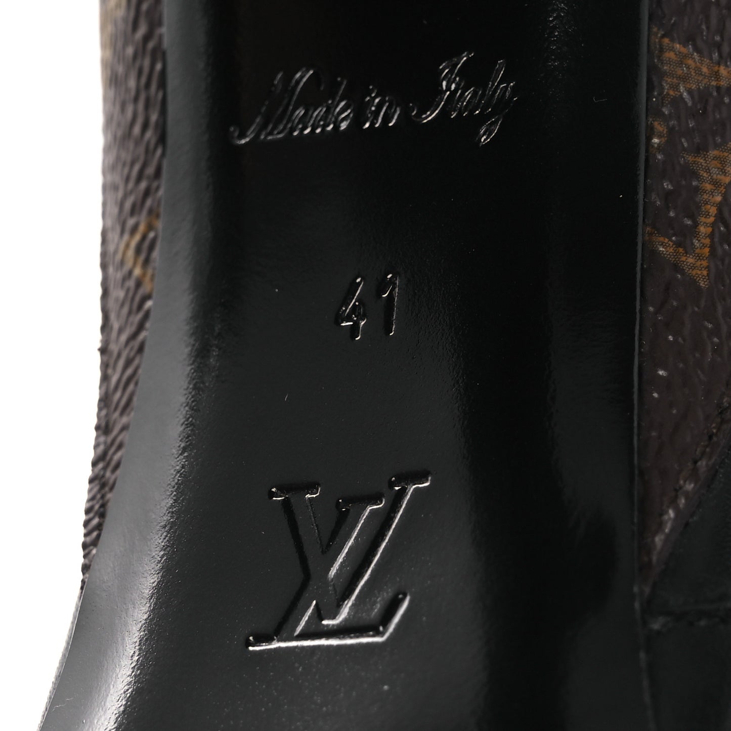 Calfskin Monogram Matchmake Low Boots 41