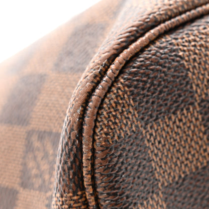 Louis Vuitton Damier Ebene Neo Neverfull MM Rose Ballerine 14 of 19