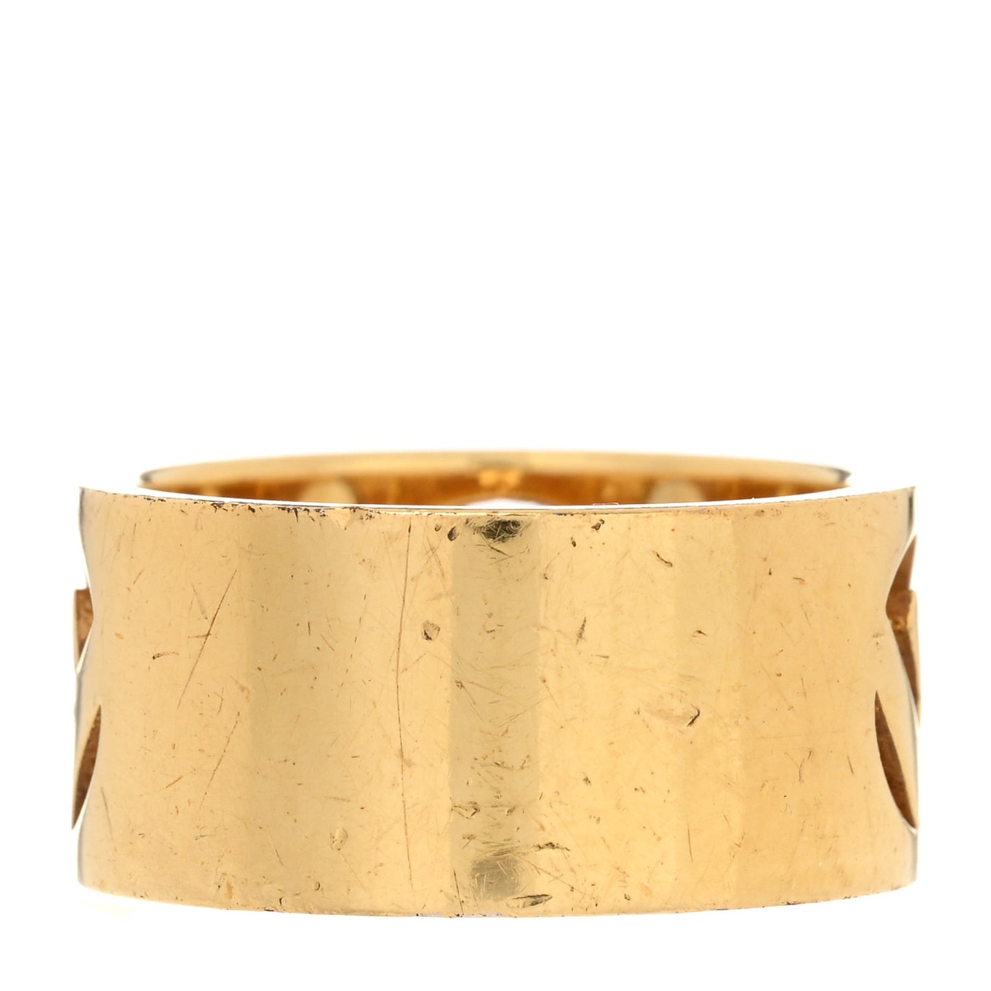 Crystal FF Ring 58 8.25 Gold