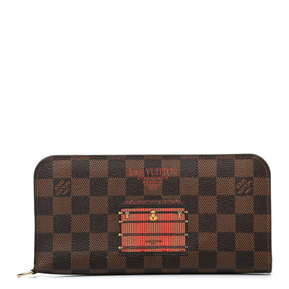 Louis Vuitton Damier Ebene Trunks and Locks Insolite Wallet 2 of 20
