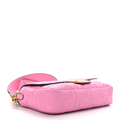 Fendi Nappa FF 1974 Embossed Baguette Lollypop 4 of 10