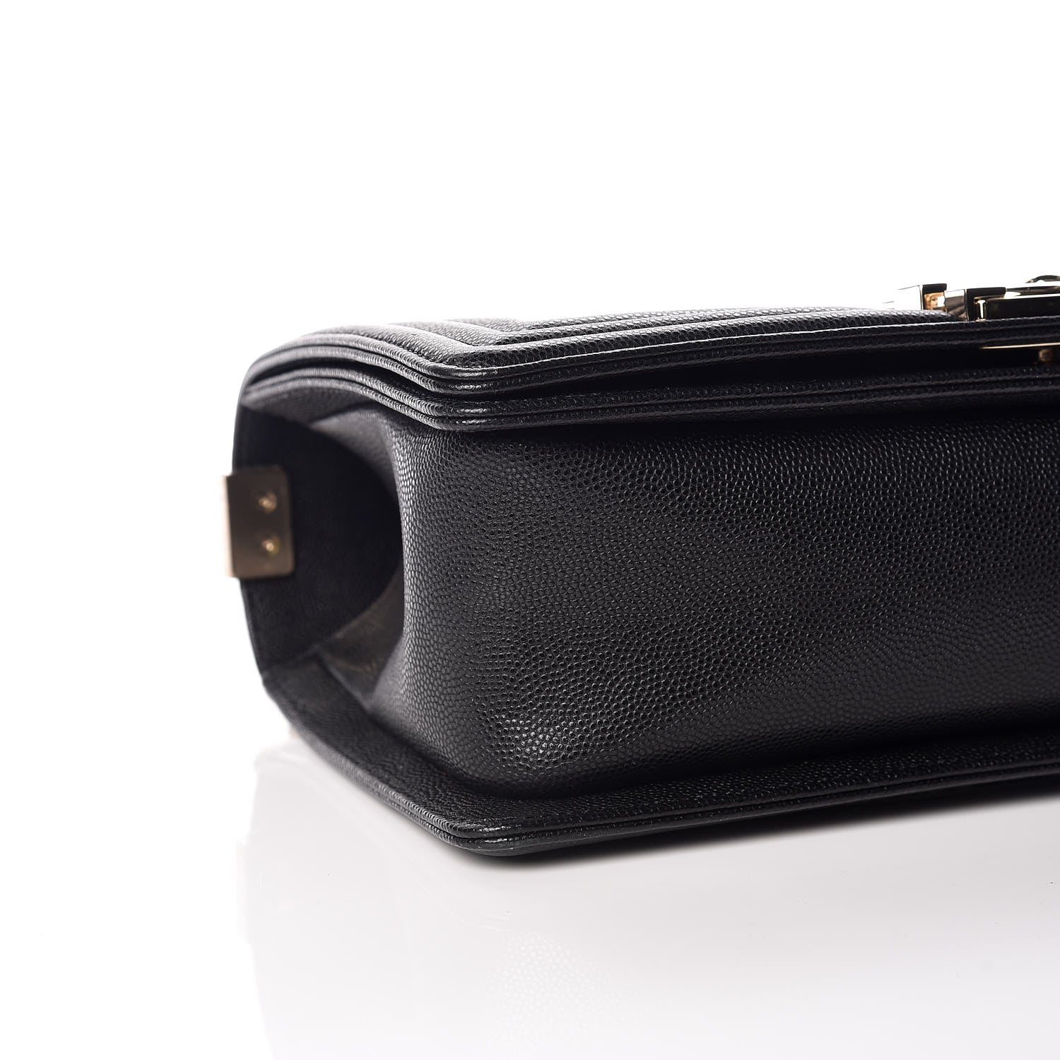 Chanel Caviar Quilted Medium Boy Flap Black 8 of 10