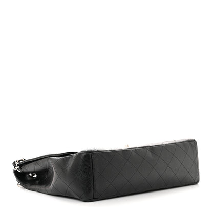 Chanel Caviar Quilted Maxi Single Flap Black 4 of 15