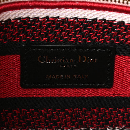 Christian Dior Canvas Medium DiorAmour Dots Lady D-Lite Red 6 of 9